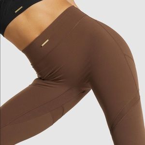 Whitney x Gymshark Mesh Leggings M